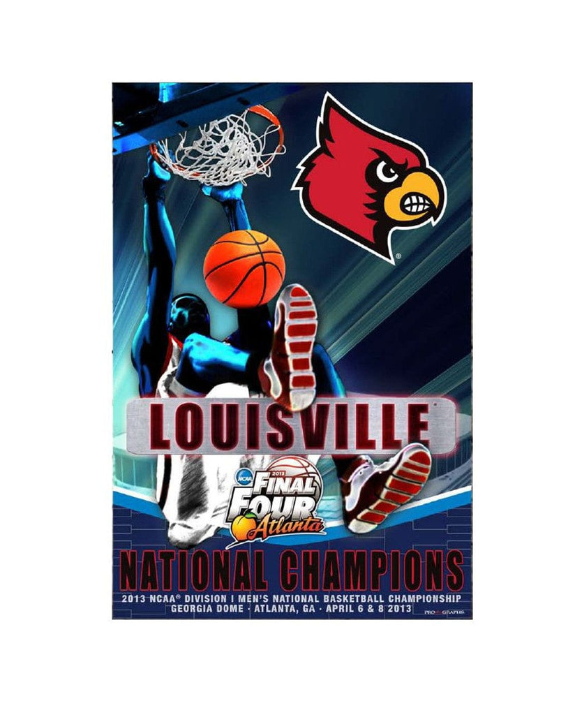 Louisville Cardinals Louisville Cardinals POSTER-2013 NCAA BKB NATIONAL CO