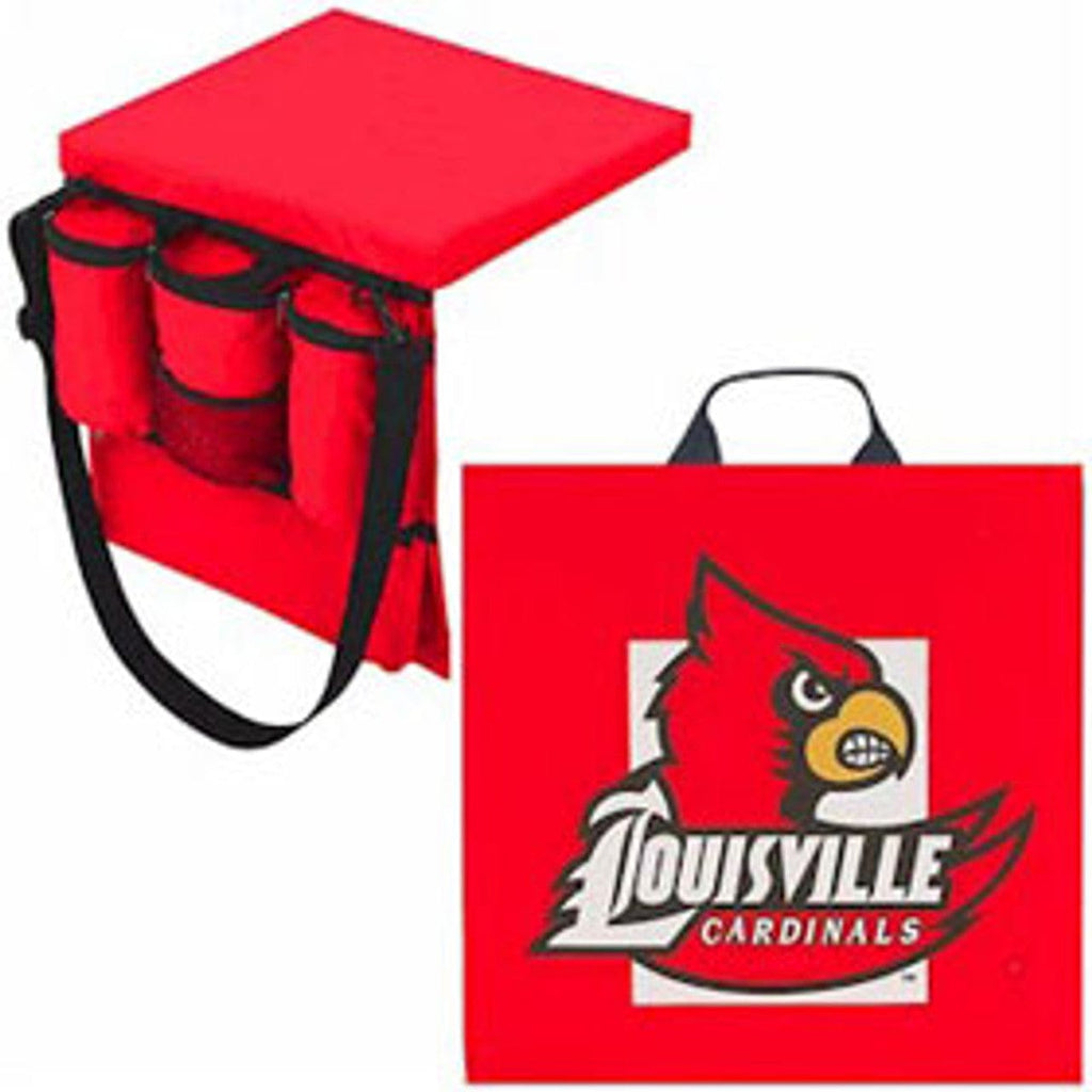 Louisville Cardinals Louisville Cardinals Seat Cushion and Tote CO 15889980329