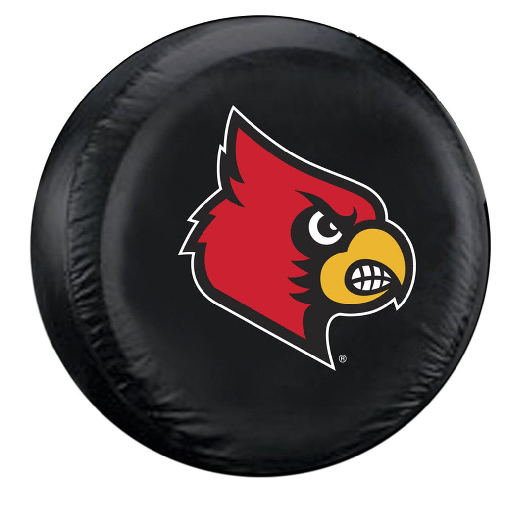 Louisville Cardinals Louisville Cardinals Tire Cover Large Size Black CO 023245583329
