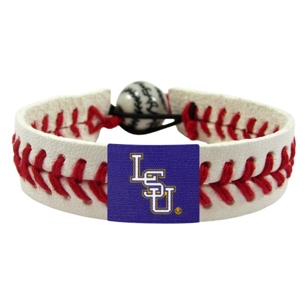 Jewelry Bracelet Classic LSU Tigers Bracelet Classic Baseball Alternate 844214078703