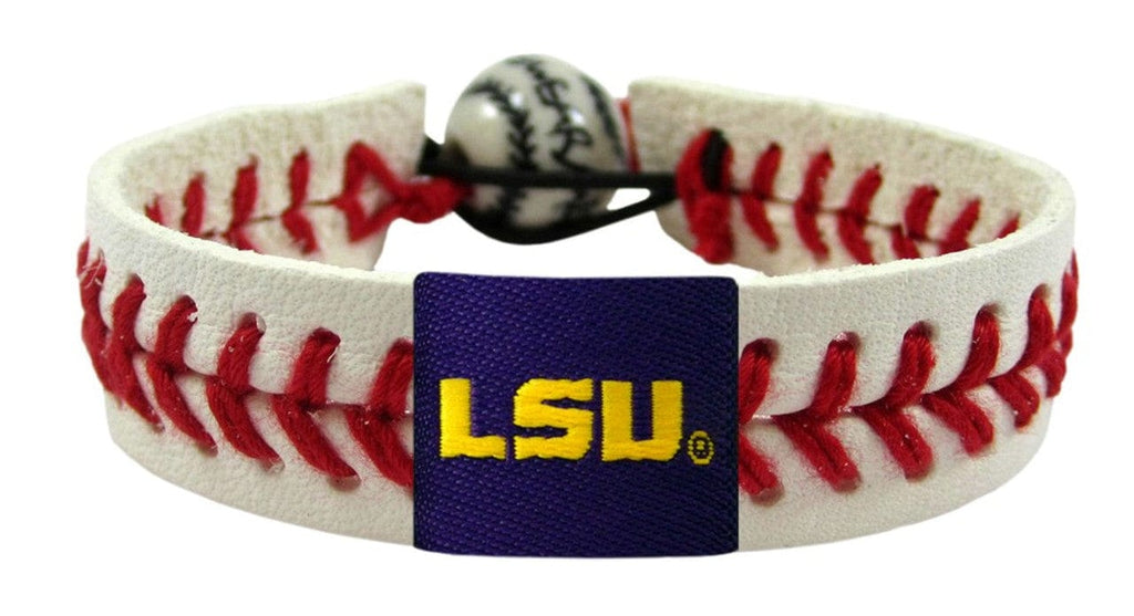 LSU Tigers LSU Tigers Bracelet Classic Baseball CO 877314001562