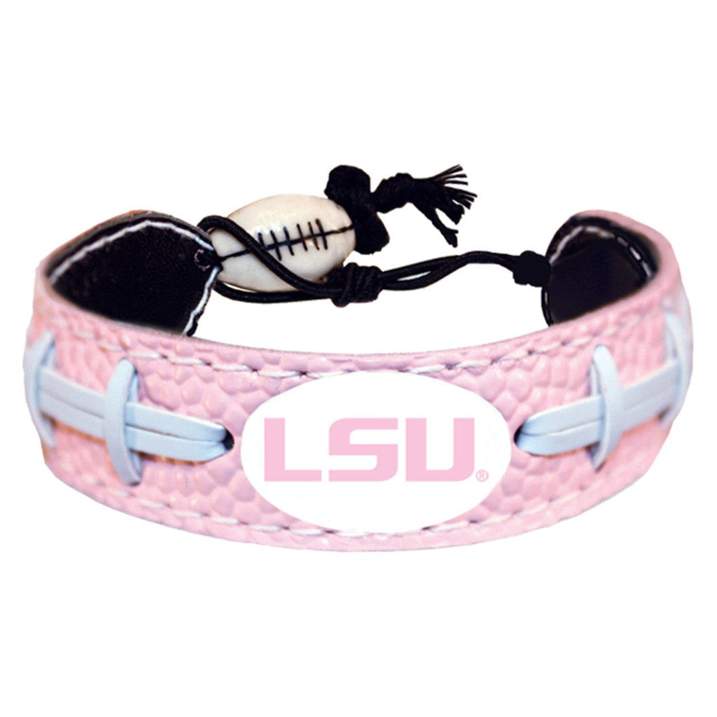 LSU Tigers LSU Tigers Bracelet Classic Baseball Pink CO 844214018587