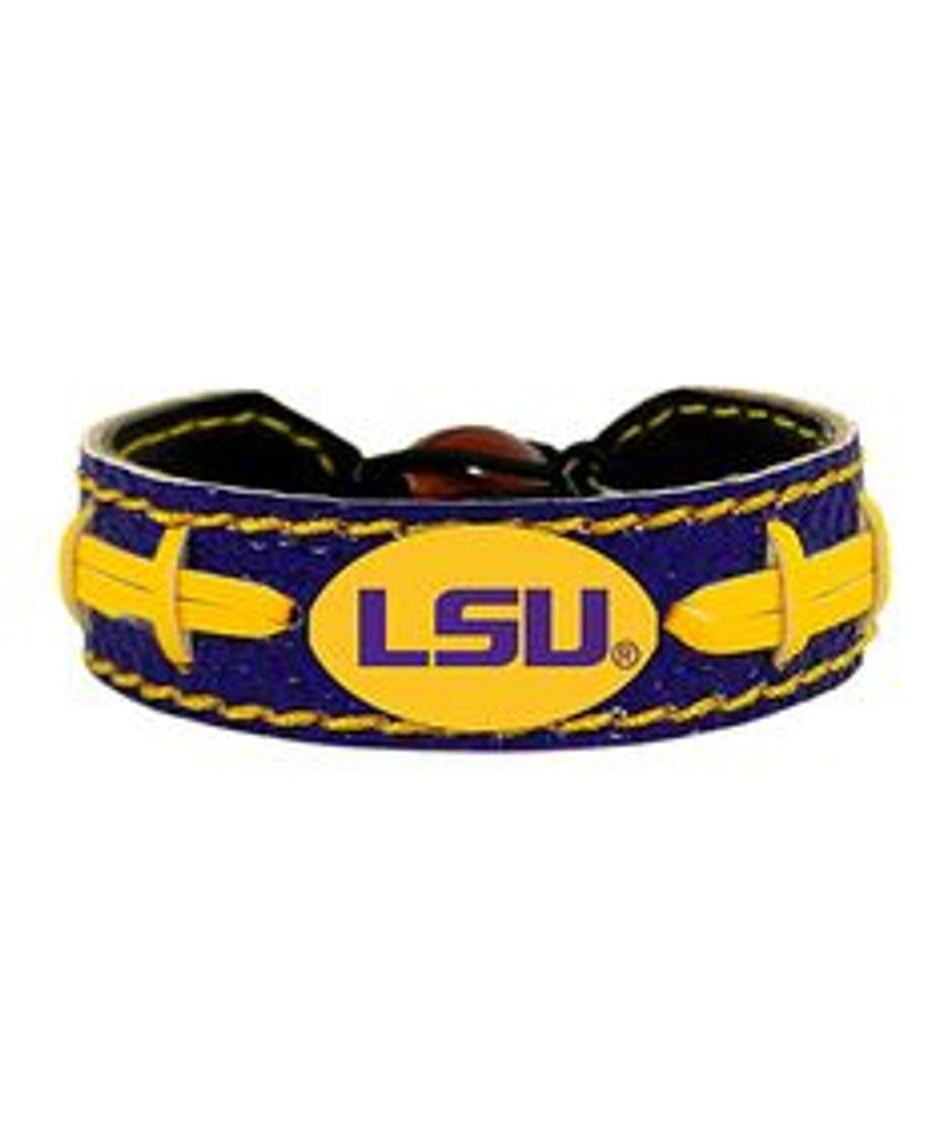 LSU Tigers LSU Tigers Bracelet Team Color Football CO 844214078796