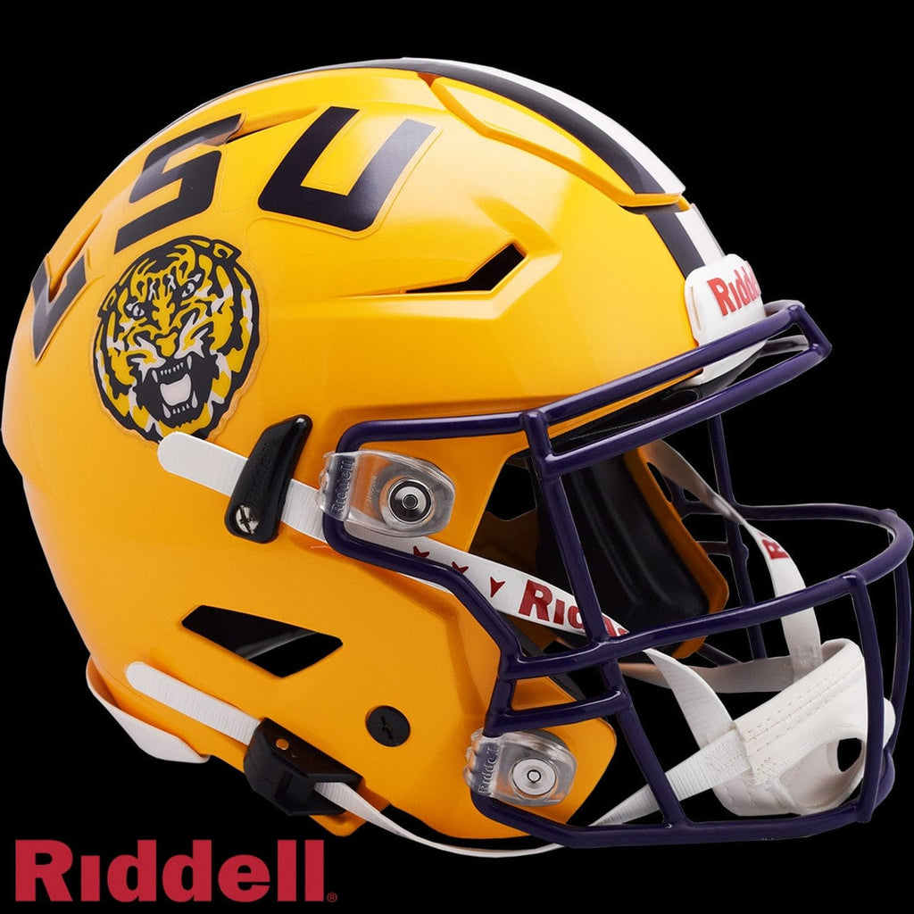 Helmets Full Size Authentic LSU Tigers Helmet Riddell Authentic Full Size SpeedFlex Style - Special Order 095855329468