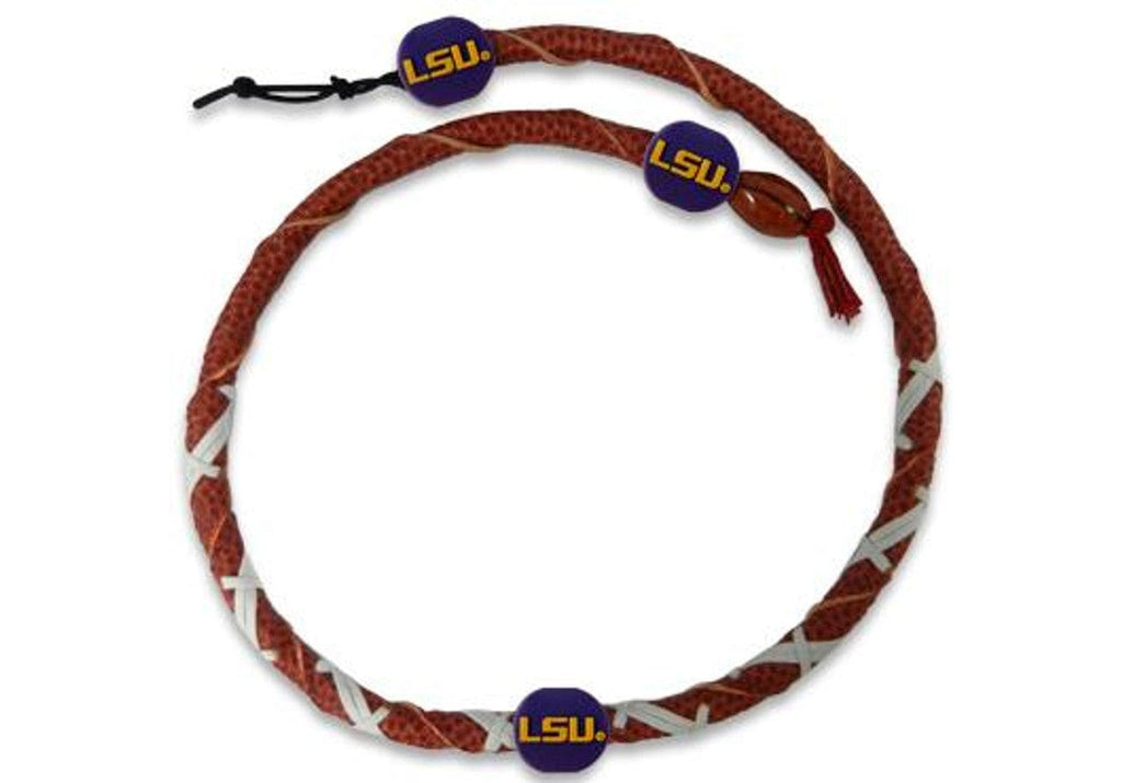 LSU Tigers LSU Tigers Necklace Spiral Football CO 844214040700