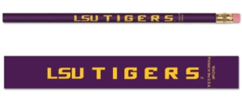 Pencil 6 Pack LSU Tigers Pencil 6 Pack 032085159762