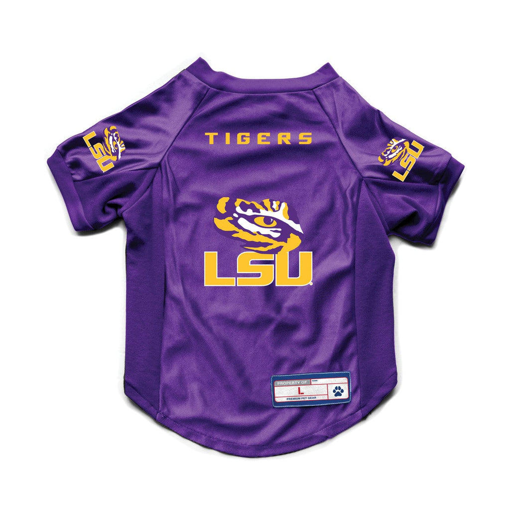 Pet Jerseys LSU Tigers Pet Jersey Stretch Size M 686699608552