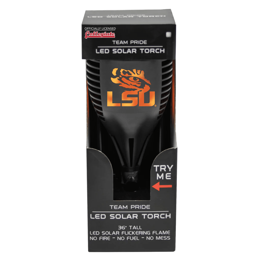 LED Solar Torch LSU Tigers Solar Torch LED 810028057098