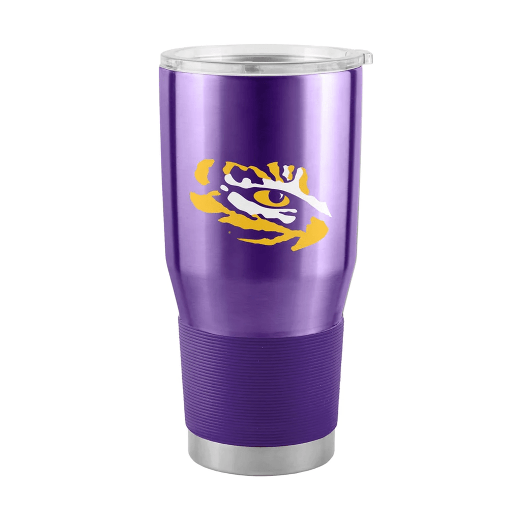 Drinkware LSU Tigers Travel Tumbler 30oz Stainless Steel 806293948582