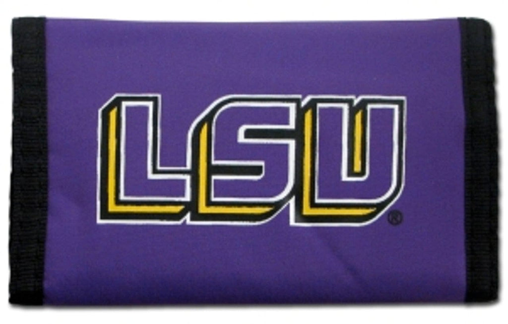 Wallet Nylon Trifold LSU Tigers Wallet Nylon Trifold 024994990208