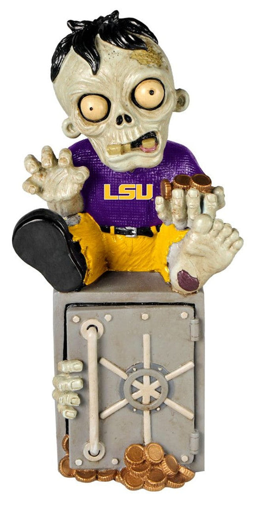 LSU Tigers LSU Tigers Zombie Figurine Bank CO 887849519067