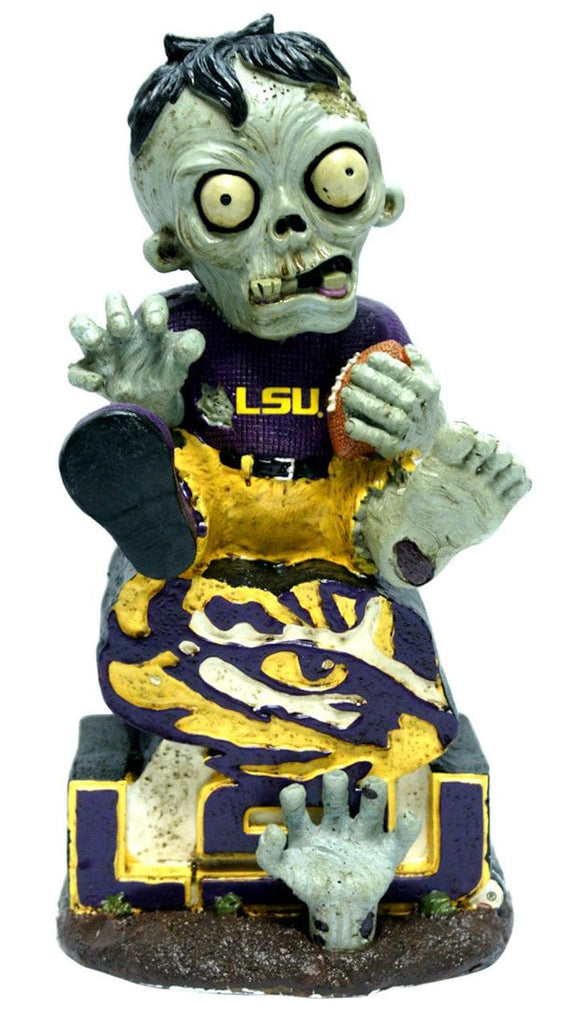 LSU Tigers LSU Tigers Zombie Figurine - On Logo w/Football CO 887849312194