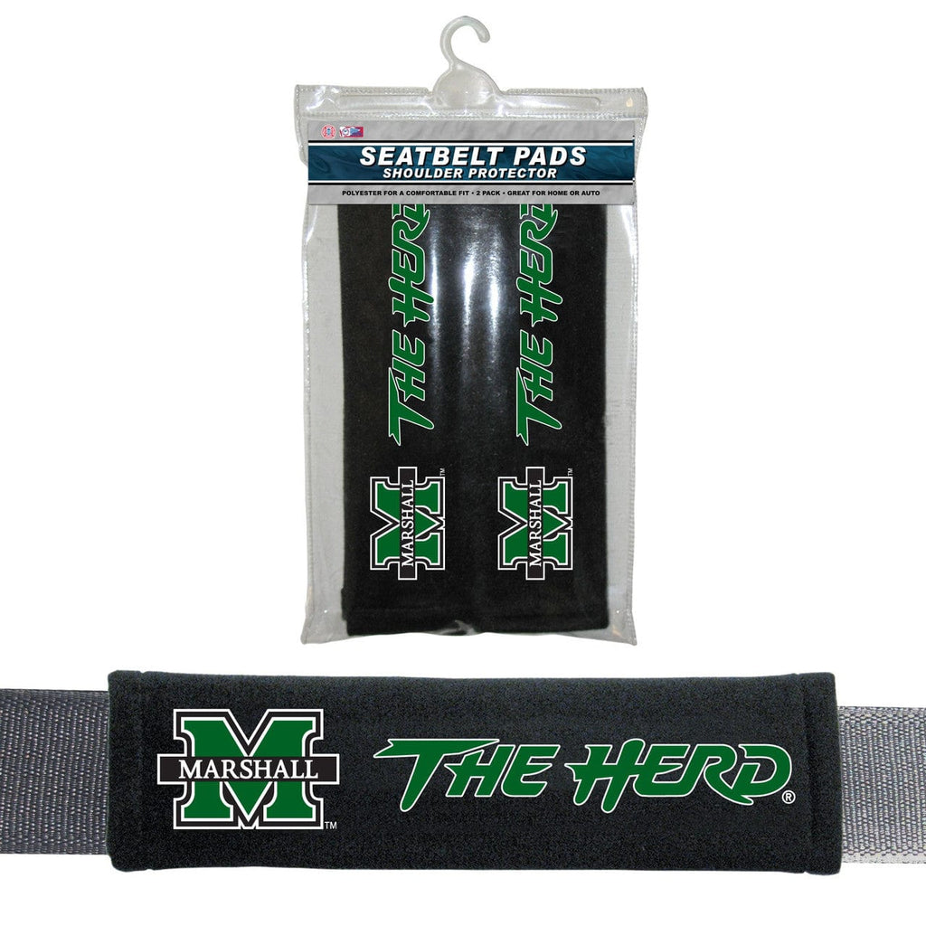 Marshall Thundering Herd Marshall Thundering Herd Seat Belt Pads CO 023245567992