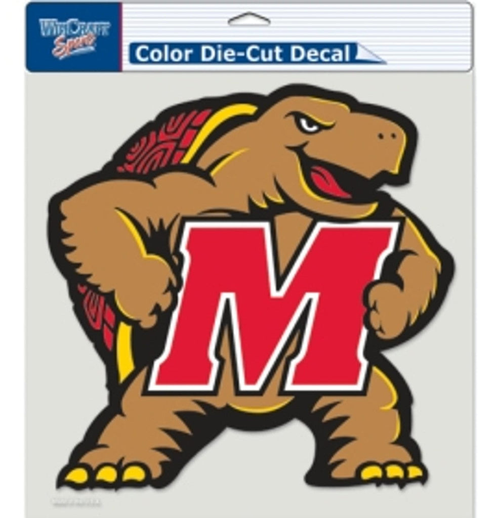 Decal 8x8 Perfect Cut Color Maryland Terrapins Decal 8x8 Perfect Cut Color 032085803283