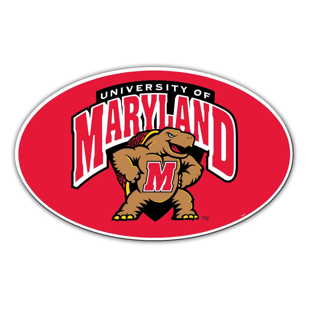 Maryland Terrapins Maryland Terrapins Magnet Car Style 8 Inch CO 023245588362