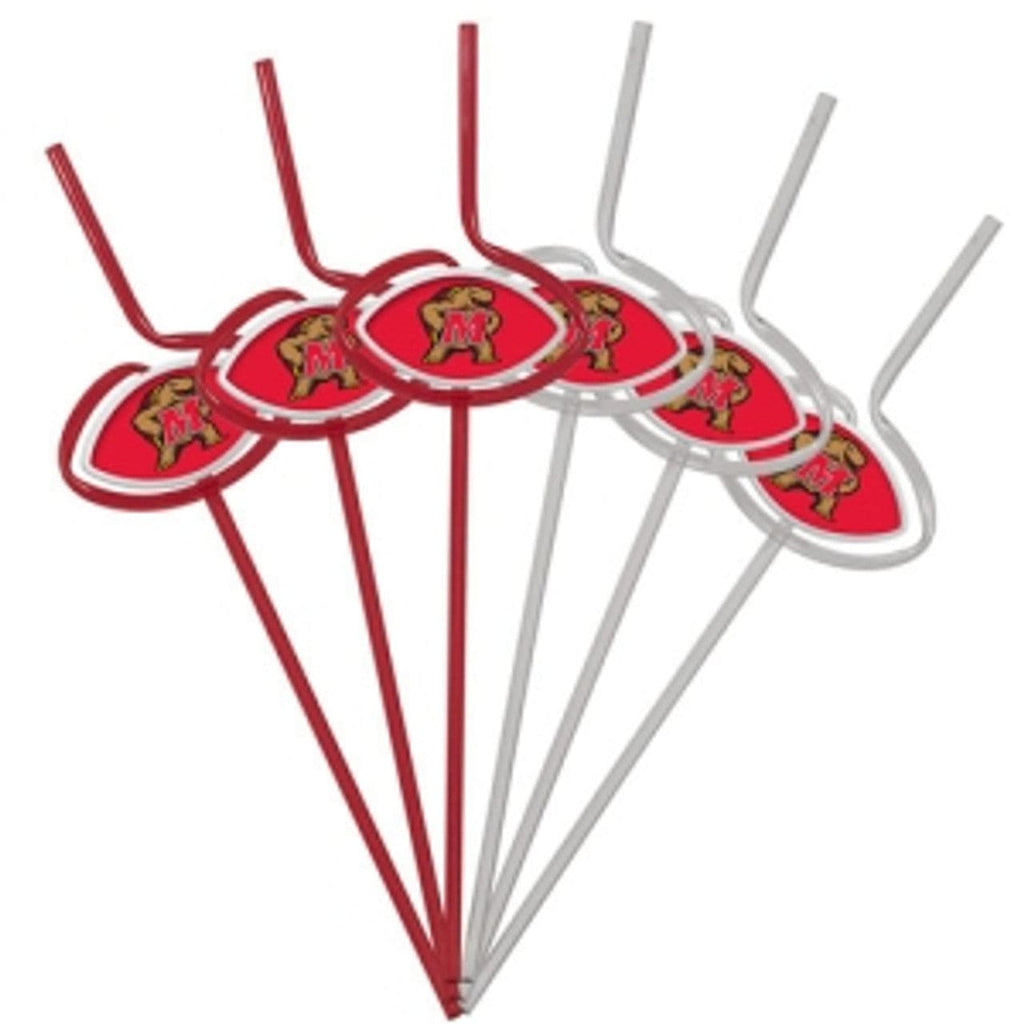 Maryland Terrapins Maryland Terrapins Team Sipper Straws CO 847504018908