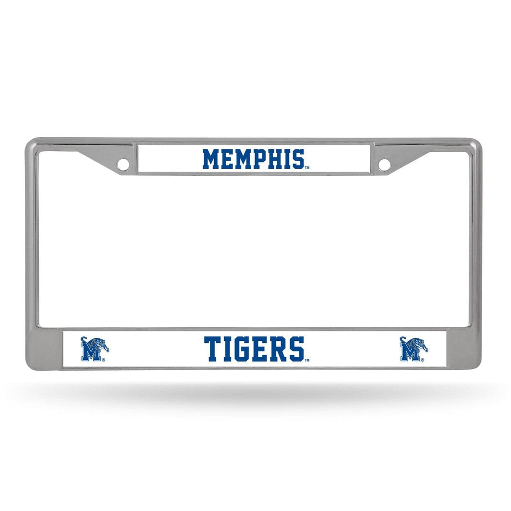 License Frame Chrome Memphis Tigers License Plate Frame Chrome 611407272473