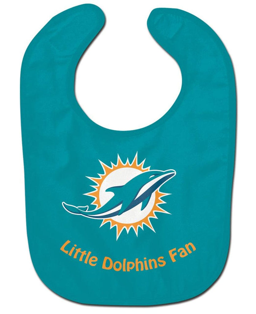 Baby Bib Miami Dolphins All Pro Little Fan Baby Bib 099606204844