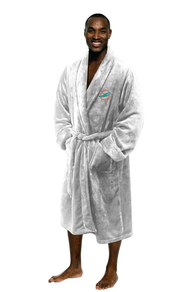 Bathrobe Miami Dolphins Bathrobe Size L/XL 087918047723