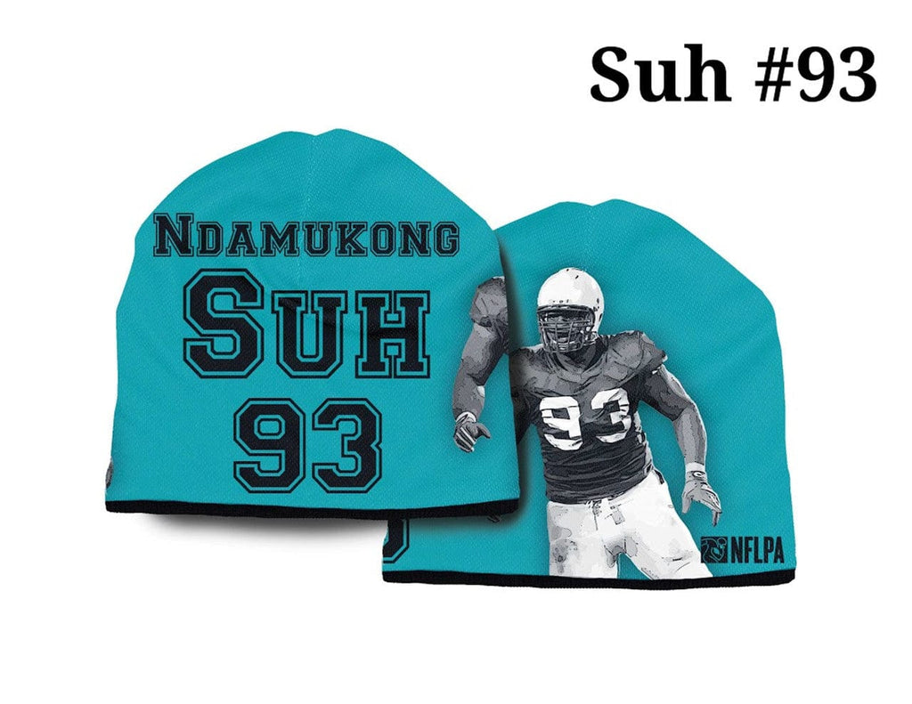 Miami Dolphins Miami Dolphins Beanie Lightweight Ndamukong Suh Design CO 811227023716