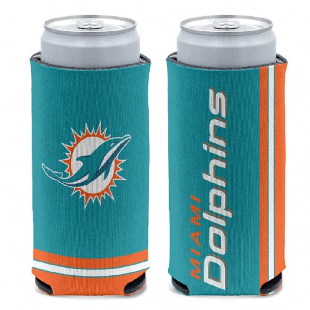 Slim Can Coolers Miami Dolphins Can Cooler Slim Can Design 194166088405