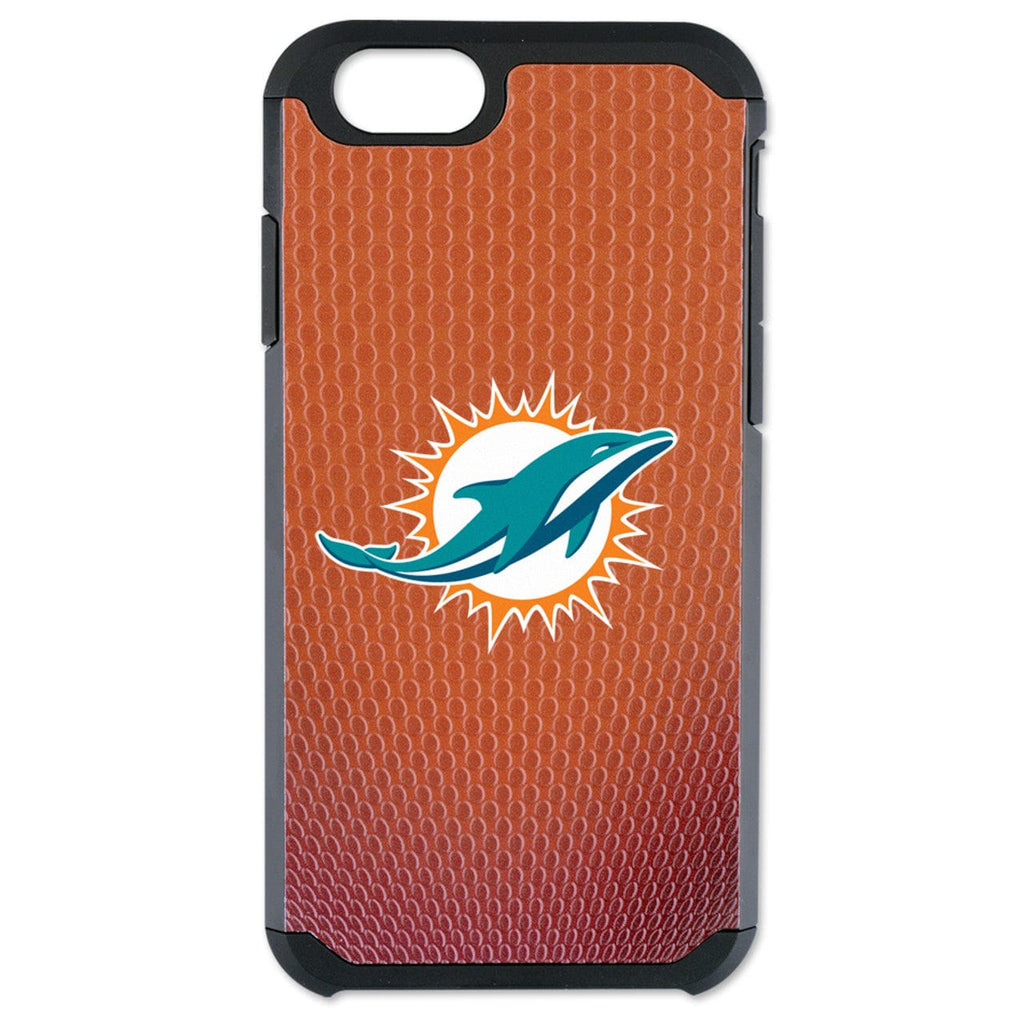 Phone Case iPhone 6 Miami Dolphins Classic NFL Football Pebble Grain Feel IPhone 6 Case - 637057000464