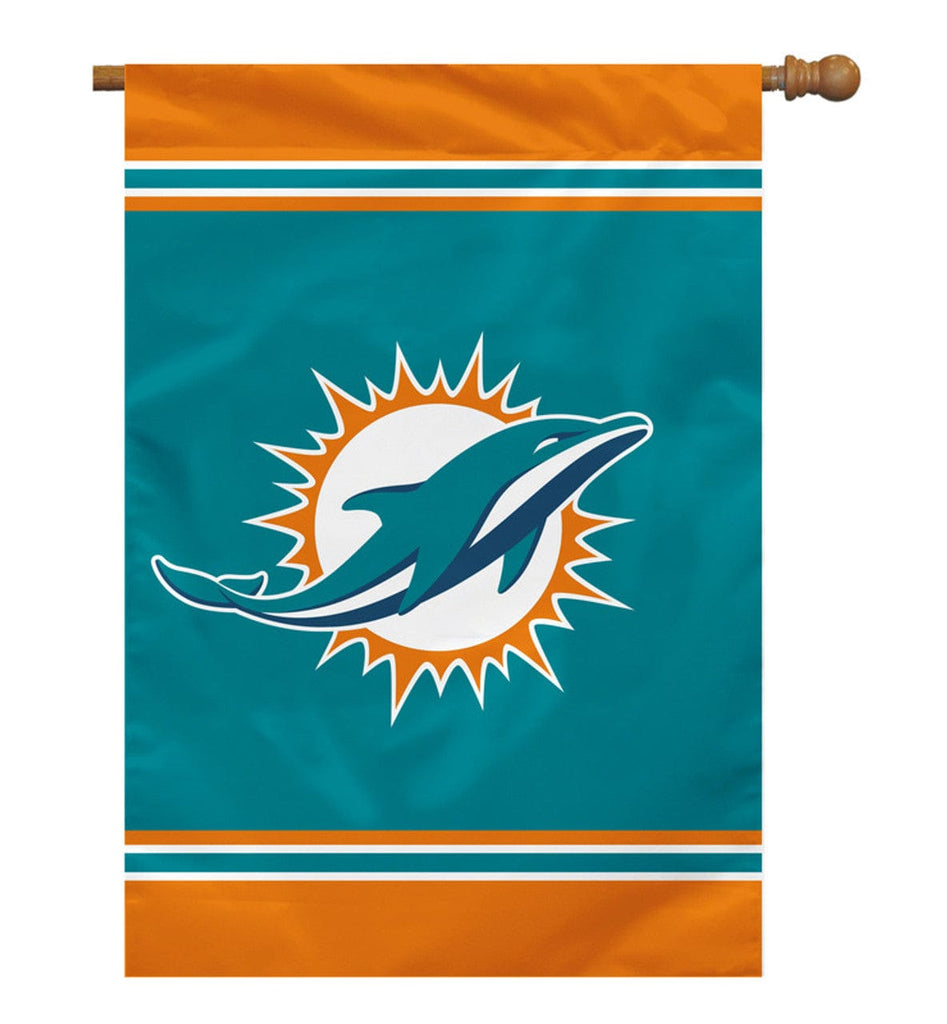 Miami Dolphins Miami Dolphins Flag 28x40 House 1-Sided CO 023245946377