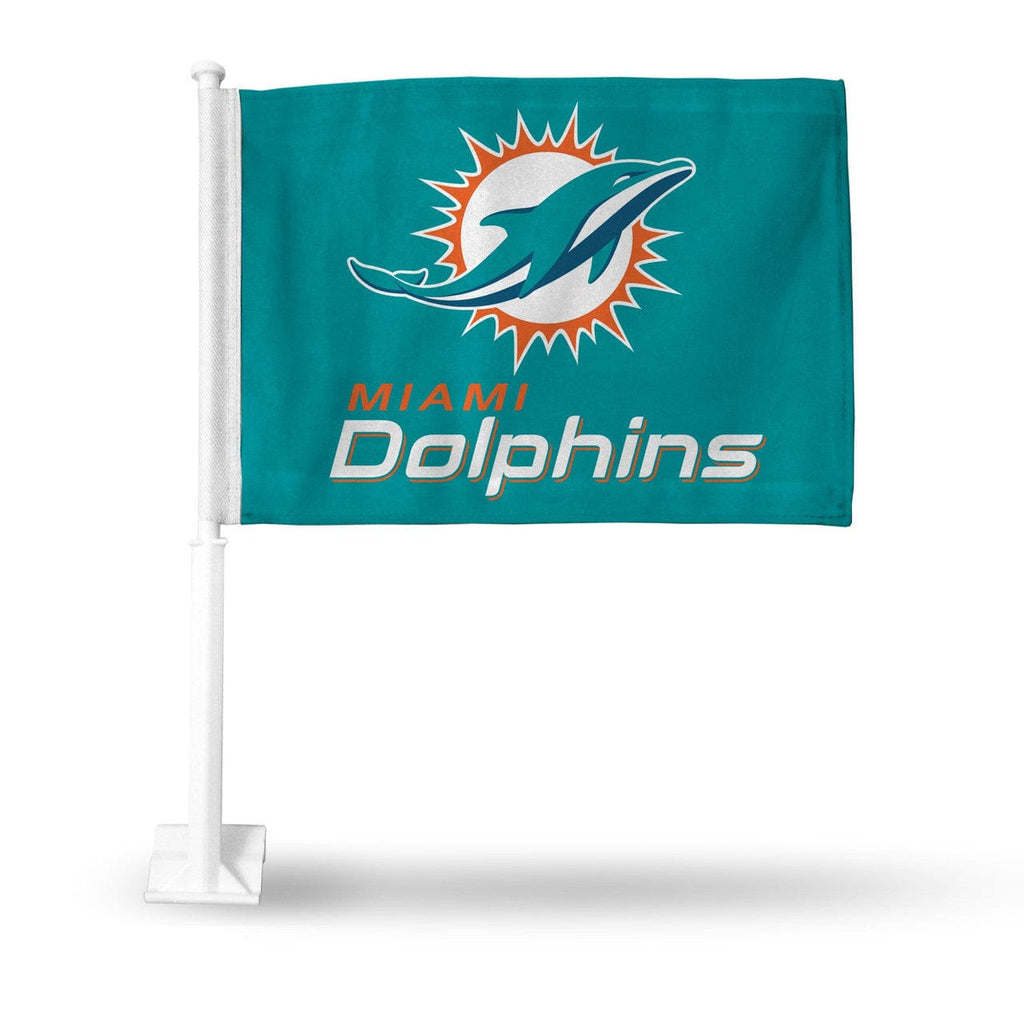 Car Flags Miami Dolphins Flag Car 767345485632