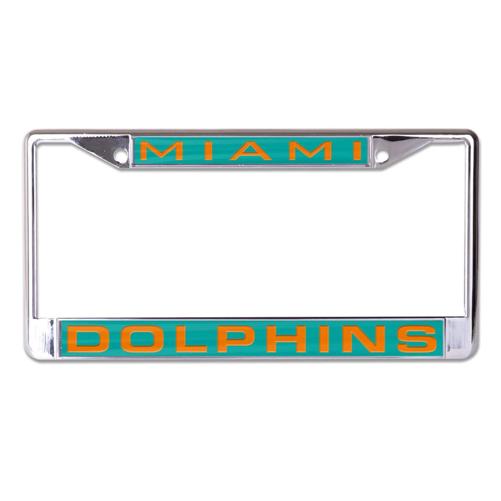 License Frame Inlaid Miami Dolphins License Plate Frame - Inlaid - Special Order 032085466976