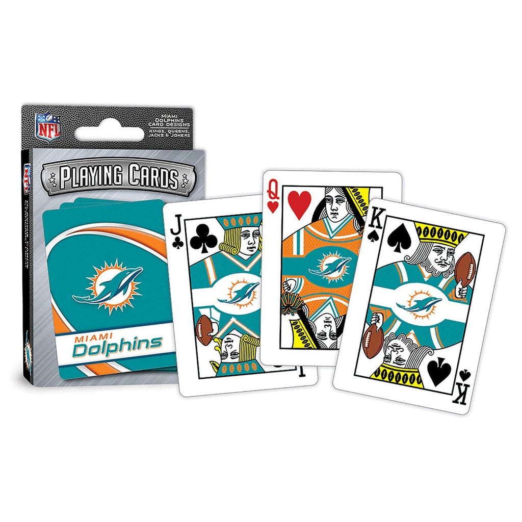 Playing Cards Miami Dolphins Playing Cards Logo 705988917226