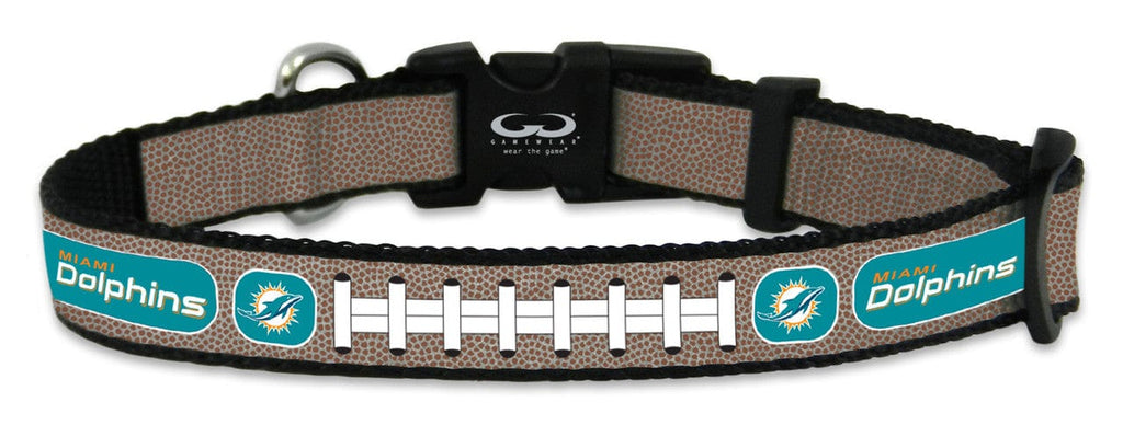 Pet Fan Gear Collar Miami Dolphins Reflective Toy Football Collar 844214069282