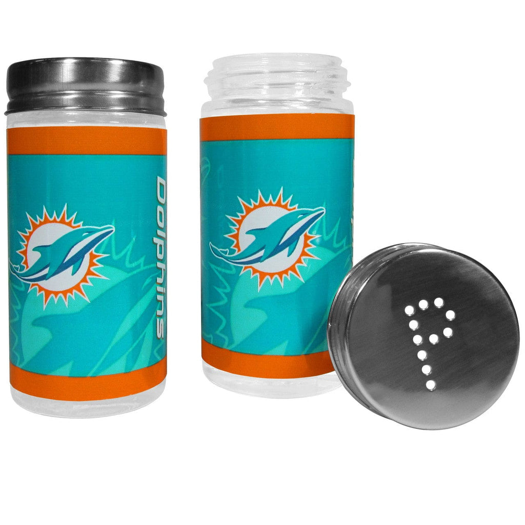 Salt and Pepper Shakers Miami Dolphins Salt and Pepper Shakers Tailgater 754603701894