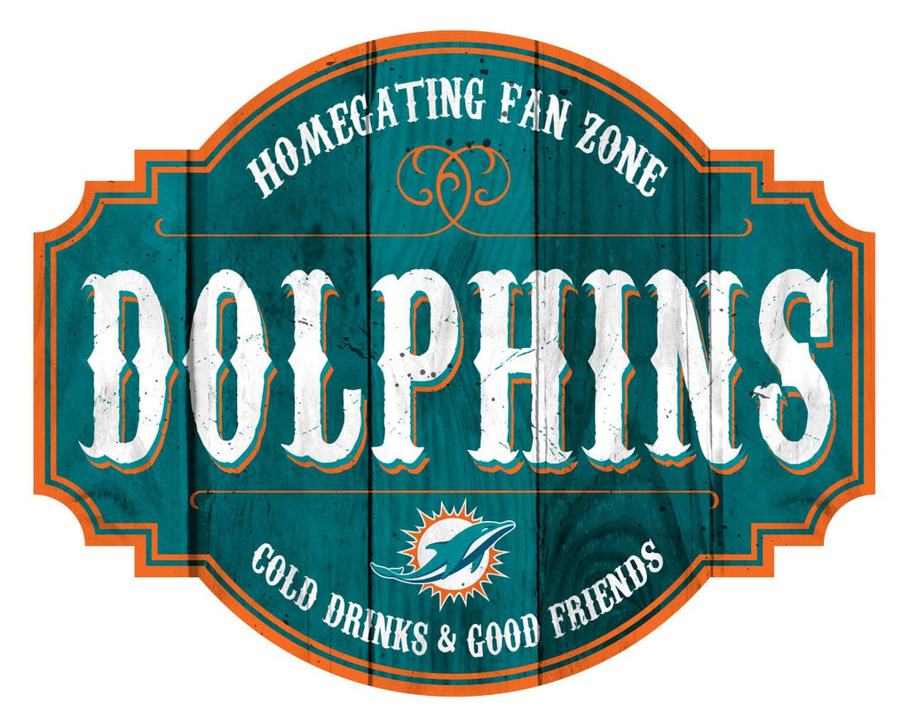 Signs Miami Dolphins Sign Wood 12 Inch Homegating Tavern 878461181565