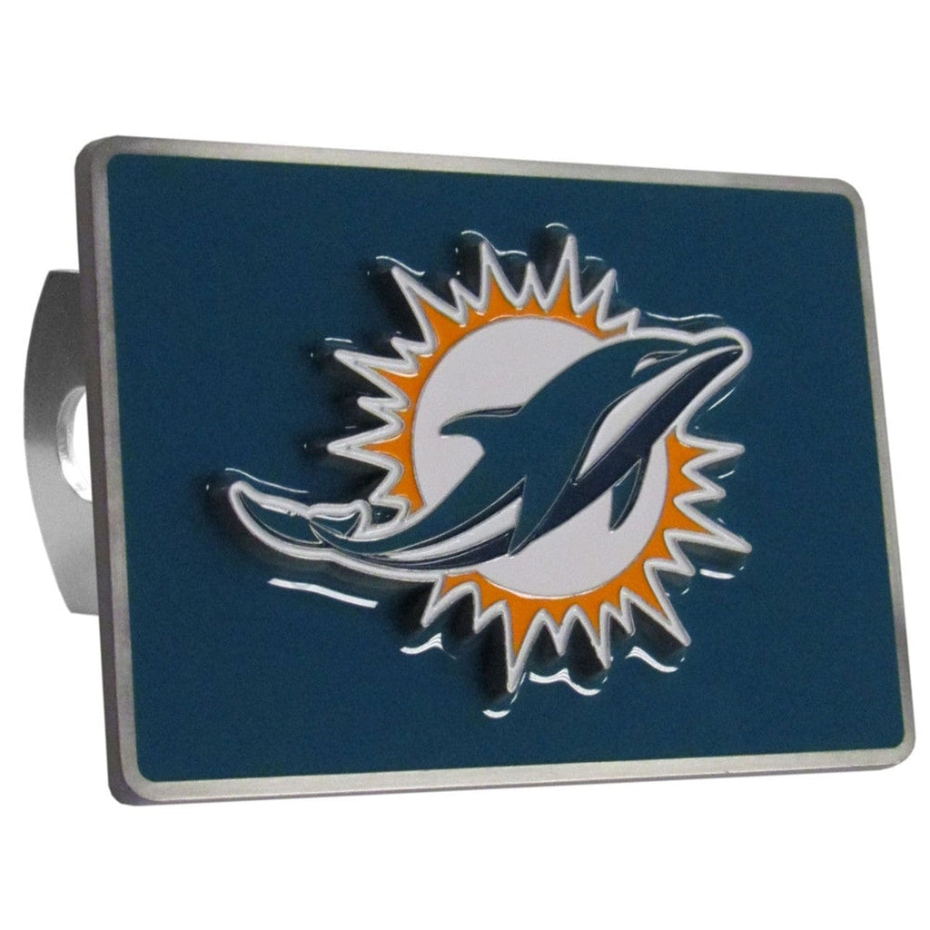 Auto Hitch Covers Miami Dolphins Trailer Hitch Cover 754603770609