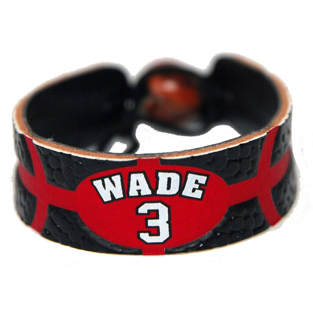 Close-Outs Miami Heat Bracelet Team Color Basketball Dwyane Wade CO 877314005607