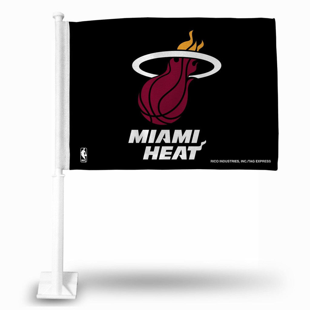 Car Flags Miami Heat Flag Car Style 094746521707