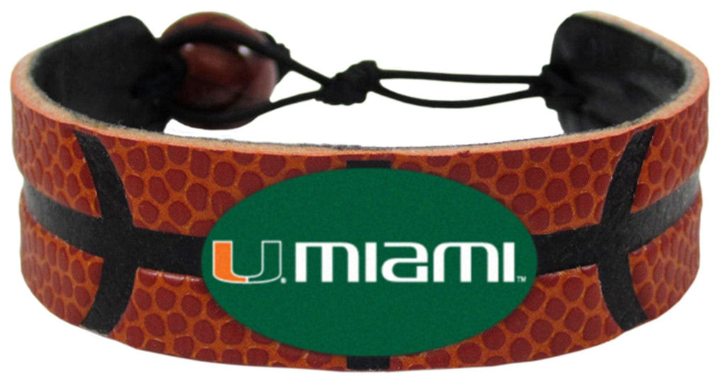 Miami Hurricanes Miami Hurricanes Bracelet Classic Basketball CO 877314001180