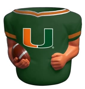 Drinkware Accessories Miami Hurricanes Can Cooler Jersey Style CO 2655170836