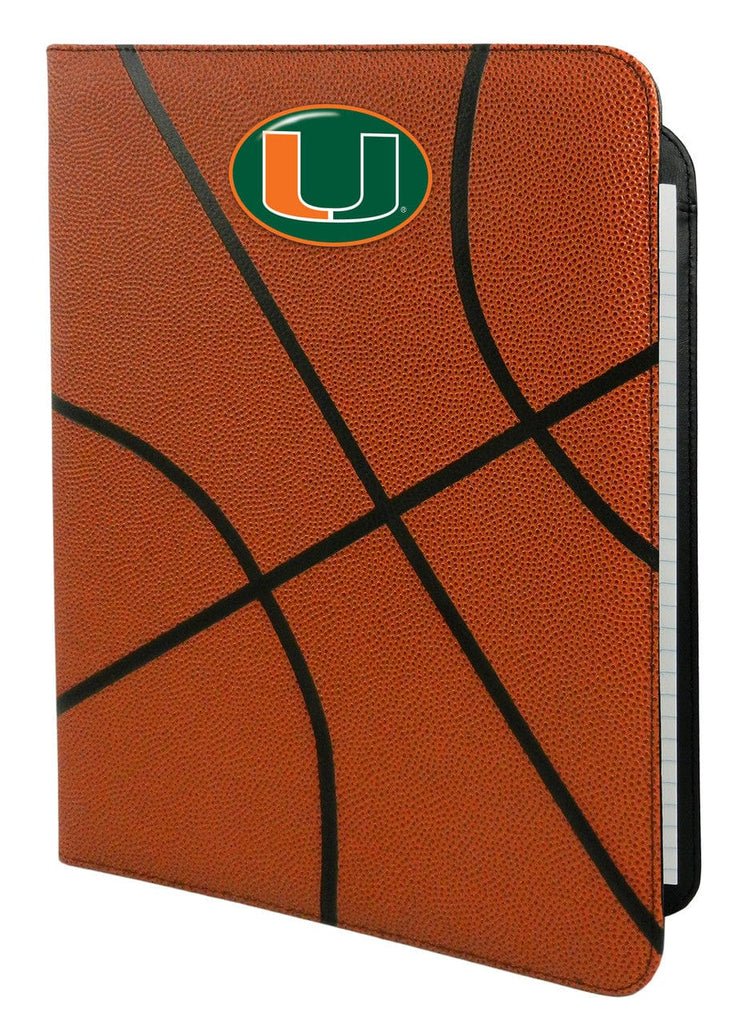 Portfolio Miami Hurricanes Classic Basketball Portfolio - 8.5 in x 11 in 844214081499