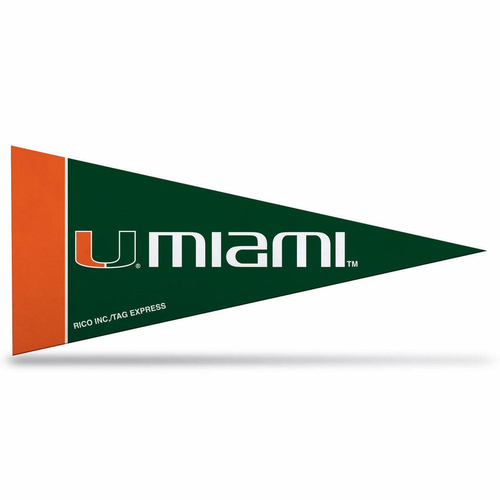 Pennant Mini 8 Piece Miami Hurricanes Pennant Set Mini 8 Piece 094746516185