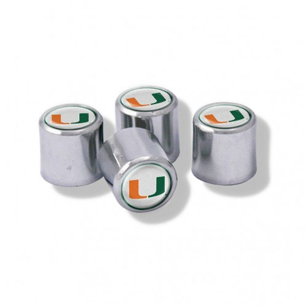 Auto Valve Stem Caps Miami Hurricanes Valve Stem Caps 614934548134