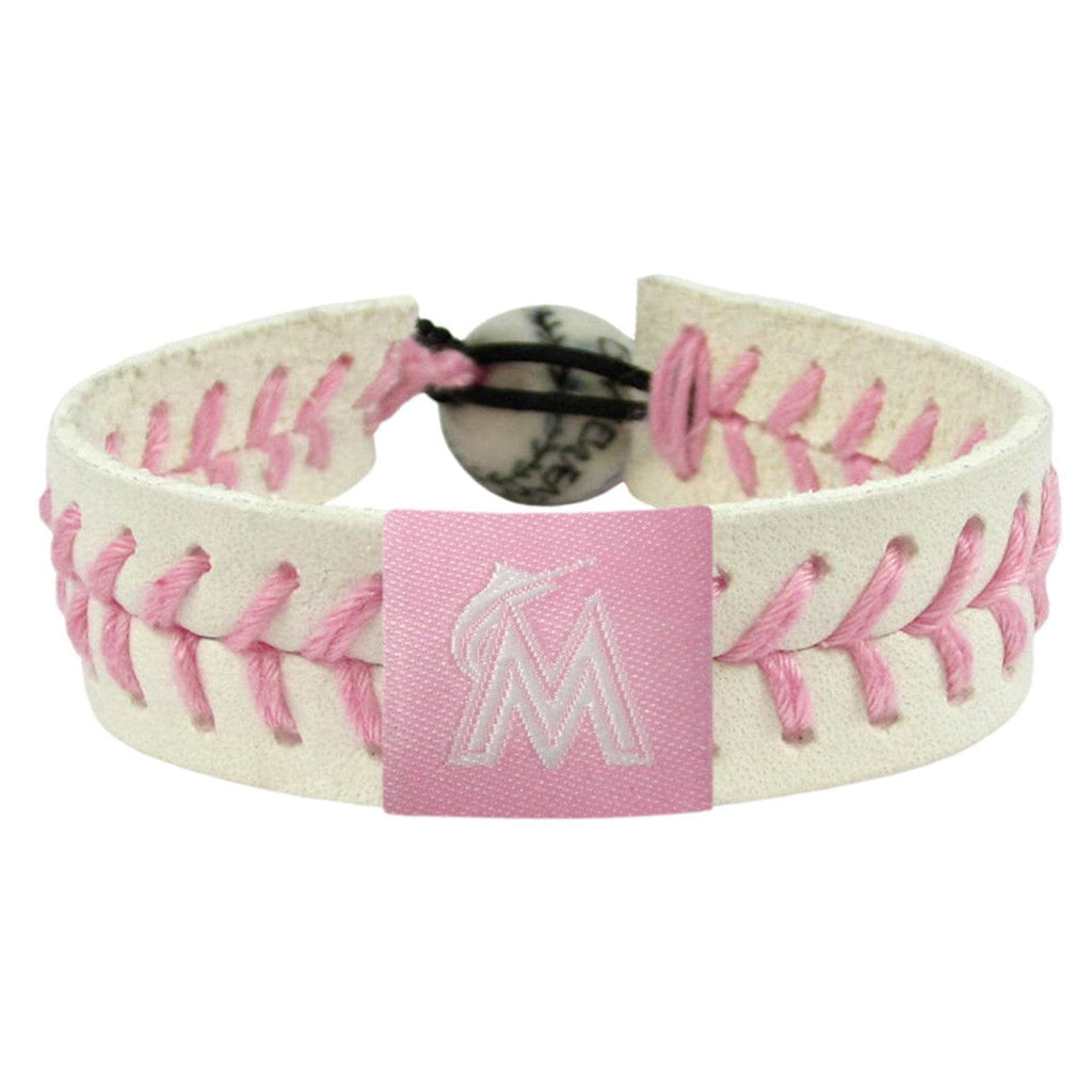 Miami Marlins Miami Marlins Bracelet Baseball Pink CO 844214048447