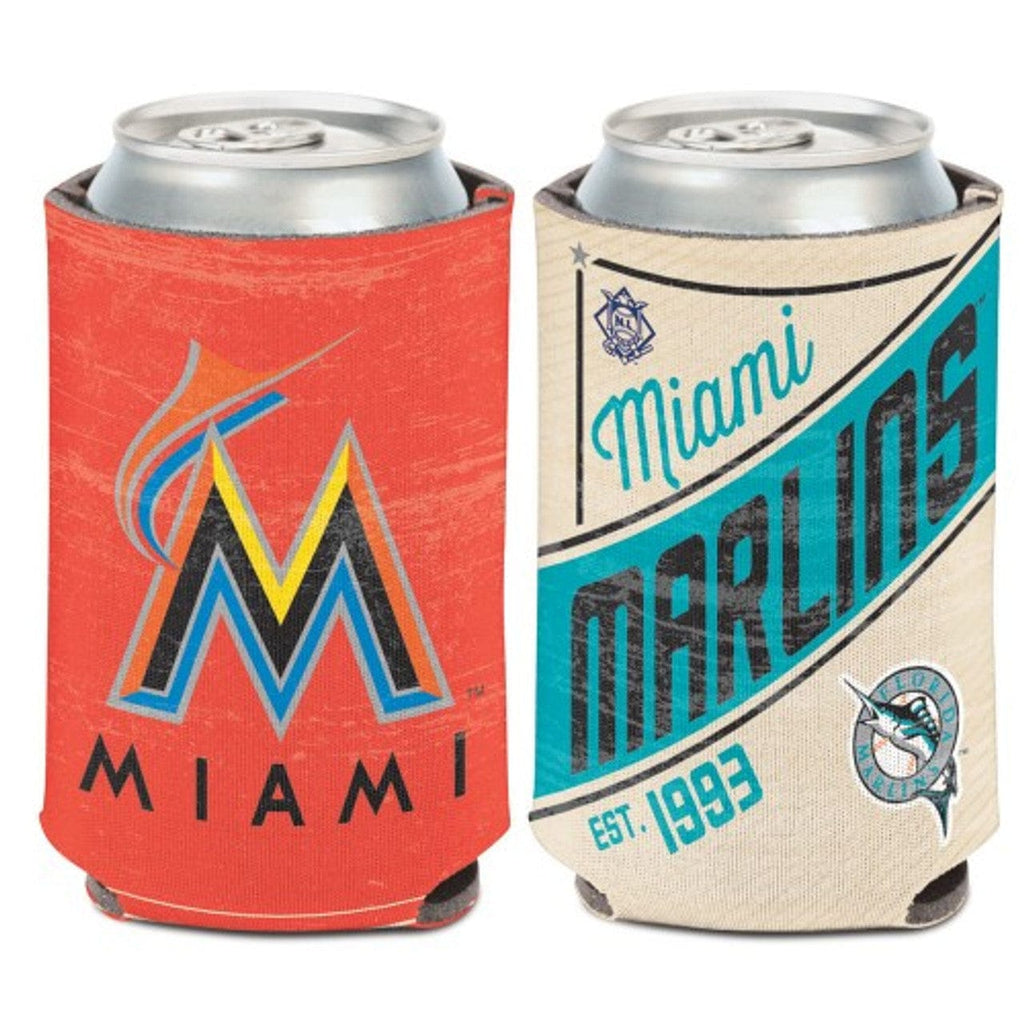 Can Cooler Vintage Design Miami Marlins Can Cooler Vintage Design Special Order 032085865083
