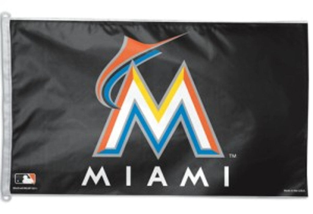 Miami Marlins Miami Marlins Flag 3x5 Special Order 032085558060