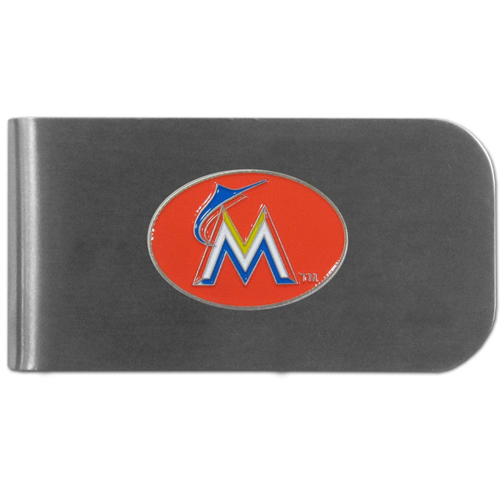 Miami Marlins Miami Marlins Money Clip Steel CO 754603290275