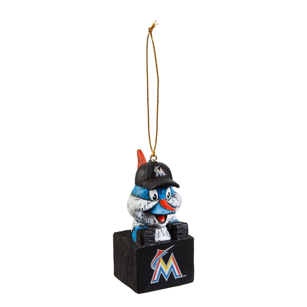 Ornament Tiki Mascot Miami Marlins Ornament Tiki Design 808412710612