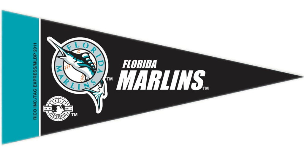 Pennant Mini 8 Piece Miami Marlins Pennant Set Mini 8 Piece Florida Throwback 094746530938