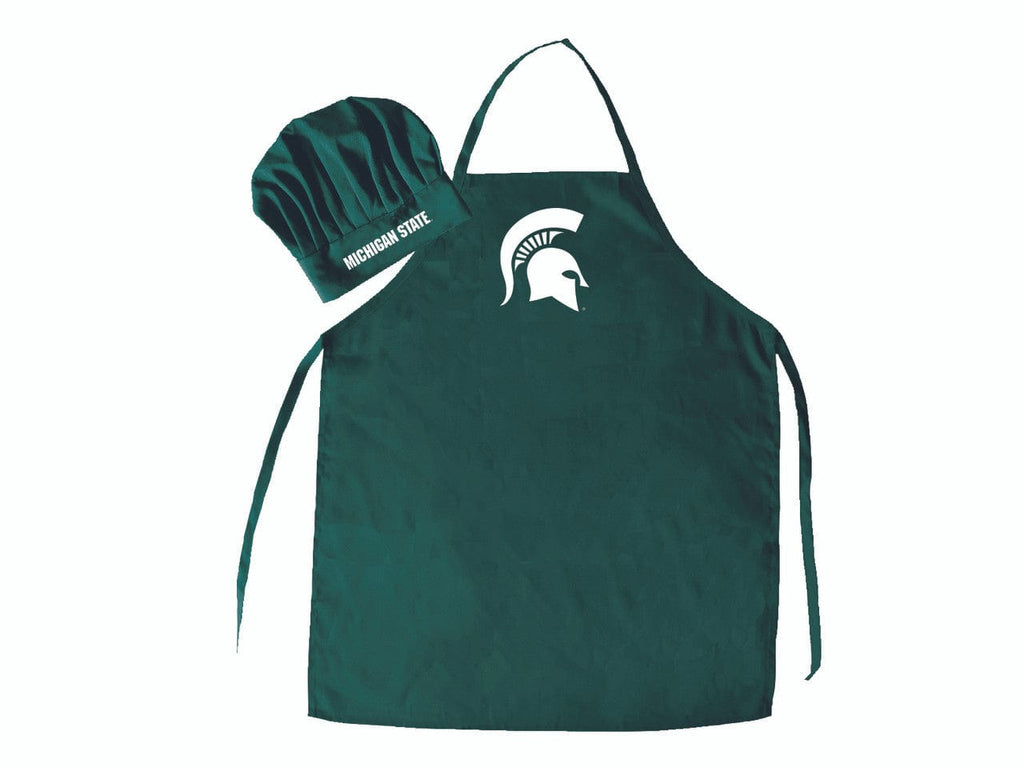 Apron and Chef Hat Set Michigan State Spartans Apron and Chef Hat Set 657175402711