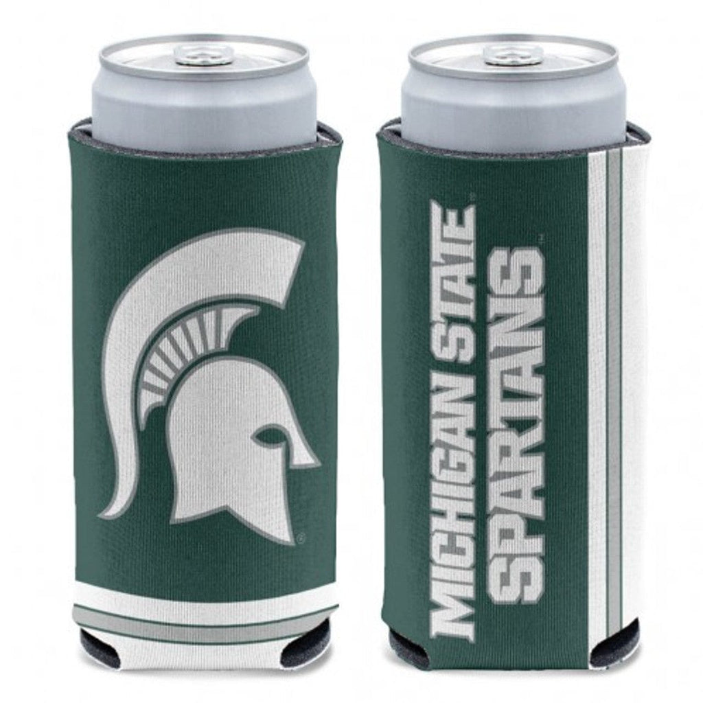 Slim Can Coolers Michigan State Spartans Can Cooler Slim Can Design 194166085657