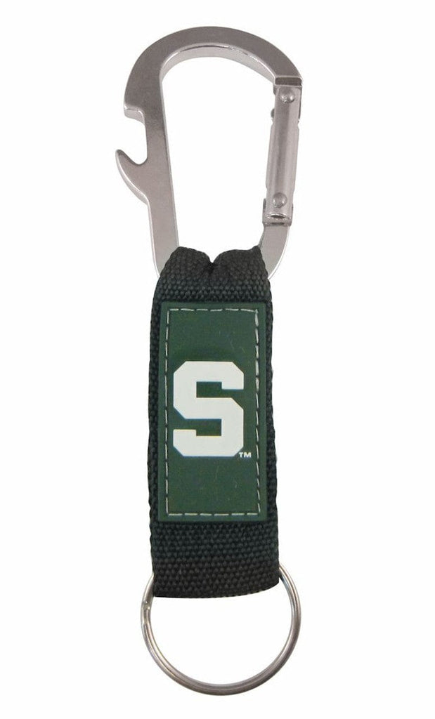 Keychain Carabiner Style Michigan State Spartans Carabiner Keychain - Special Order 657175321012